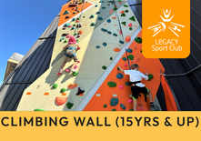 Climbing Wall (15 yrs & up)