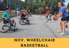 Nov.- Wheelchair Basketball