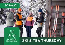 Ski & Tea 55+ - Thursday (10 Sessions)
