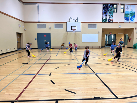 April- Floor Ball