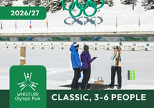 Private Biathlon Lesson - Classic Skiing, 3-6 people