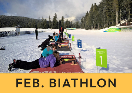February- Biathlon