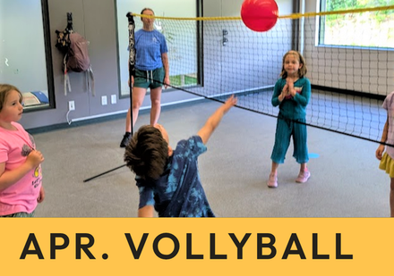 April- Volleyball